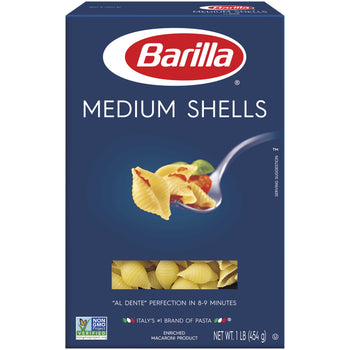 Barilla Medium Shells Pasta (16 oz) - Papaya Express
